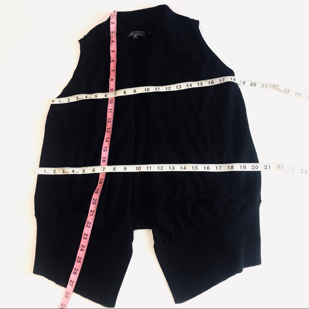 🎉HOST PICK🎉VINCE BLACK 100% CASHMERE CARDIGAN - Picture 13 of 16